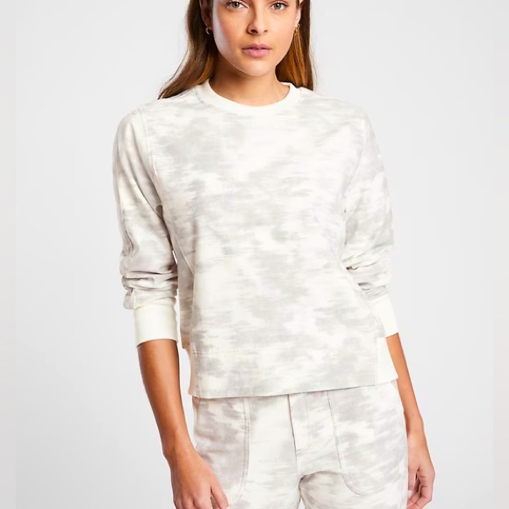 Athleta Farallon Print Sweatshirt 3XL